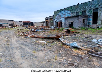 Kola Superdeep Well, Ruins Of Industrial Premises