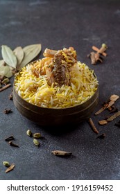 Kolkata Mutton Biryani With Aloo