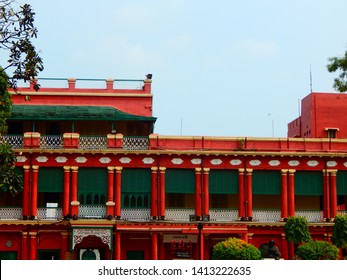 Kolkata , West Bengal / India -05-13-2019: Jorasanko Thakur Bari Kolkata. Rabindranath Tagore's Ancestral Home Which Was Built In 1784. Now It Is  Rabindra Bharati University .