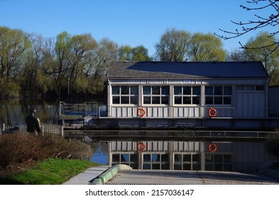 KOLOMNA, RUSSIA - May, 2022: Hotel On The Water 