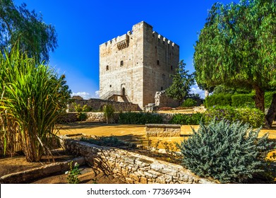 Kolossi Medieval Castle, Famous Landmark, Limassol, Cyprus