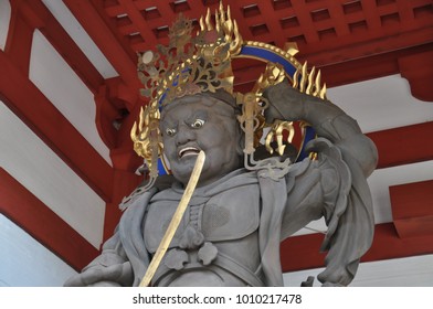 Kongo Rikishi Statue Stock Photo 1010217478 | Shutterstock