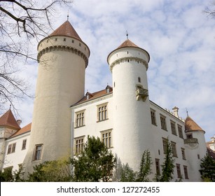 Konopiste Castle, Former Domain Of Archduke Franz Ferdinand. Czech Republic