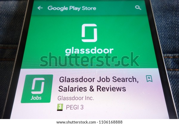 Konskie Poland June 02 2018 Glassdoor Stock Image Download Now
