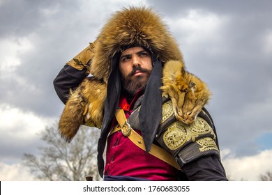 Konya / Turkey - 17/04/2017 : Seljuk And Ottoman Soldiers. Soldier In Uniform