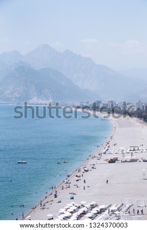 Konyaalti Beach, Antalya, Turket