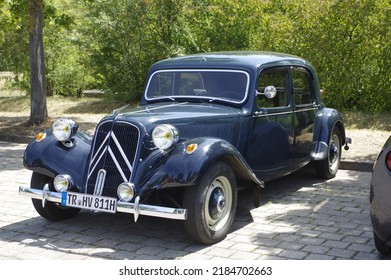 Konz, Germany - Jul 17, 2022 - Citroën Traction Avant