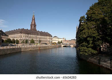 Kopenhagen Slotsholmen Danish Parliament Christiansborg