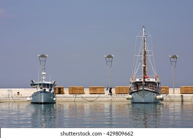 KOPER,Slovenia-JUNE 19,2016Marina, Koper, Slovenian Littoral, Slovenia, Europe

