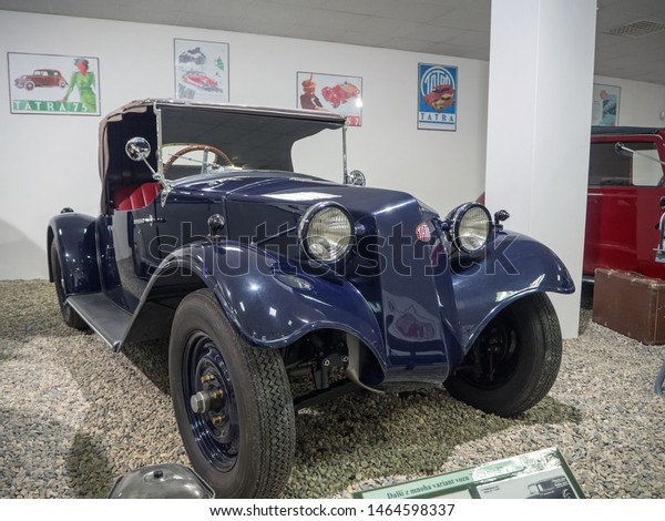 KOPRIVNICE,\
CZECH REPUBLIK – JULY 24, 2019:  Tatra Technical Museum, the most\
coherent collection devoted to the Automobile Factory, later made\
famous as a phenomenal car manufacturer\
TATRA
