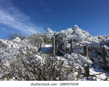 Korea Hallasan Snow Winter Moutain