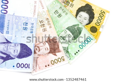 Korea Won, Currency of Korea (KRW)