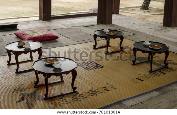 Korean Asian Style Tea House Calm Stock Photo Edit Now