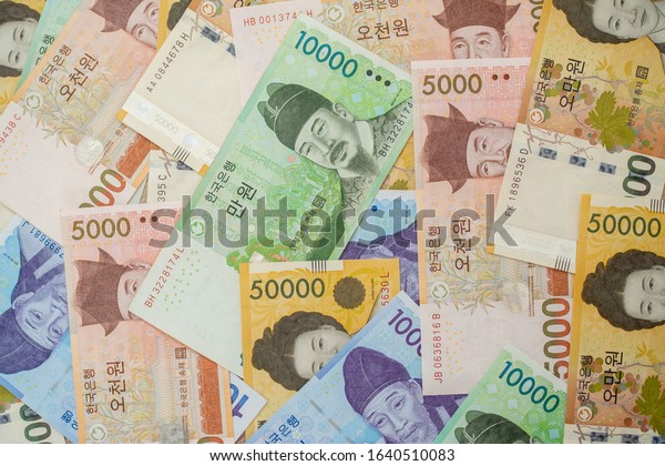 Korean banknote-the Korean Republic Won is the\
currency of South Korea.