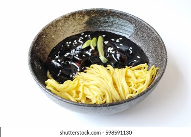 Korean Black Bean Noodle Jajangmyeon