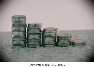 Korean coin money - Shutterstock ID 719410435