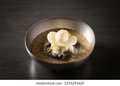 korean cold noodle, Naemyen on the table - Shutterstock ID 2274295429