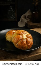 Korean Cream Cheese Garlic Bread - Shutterstock ID 1845103753