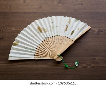 Korean traditional folding fan, summer
