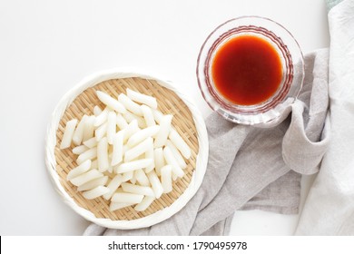 Korean Food Ingredient, Stick Rice Cake Tteok