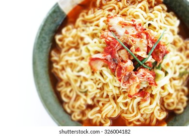 Korean Food, Kimchi Noodles