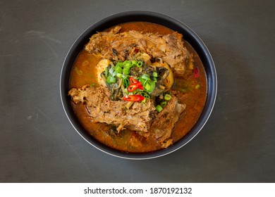 Korean Food Pork Rib Hangover Soup Which Is Called Ppyeodagwihaejang-gug