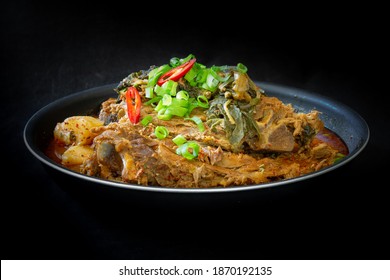 Korean Food Pork Rib Hangover Soup Which Is Called Ppyeodagwihaejang-gug