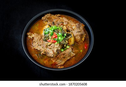 Korean Food Pork Rib Hangover Soup Which Is Called Ppyeodagwihaejang-gug