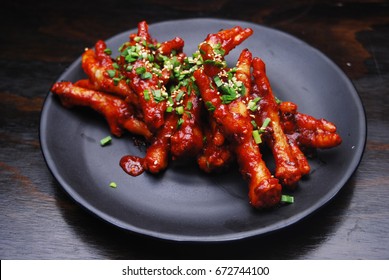 Korean Food - Spicy Chicken Feet