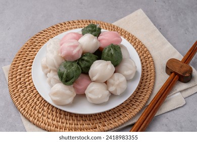 Korean food, traditional food,  Korean rice cake, pumpkin, sweet pumpkin pie, ramie , slice, wind rice cake, honey - Powered by Shutterstock