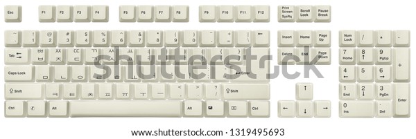 what does a korean keyboard look like