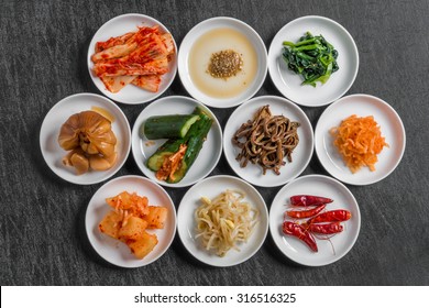 Korean pickle and seasoning