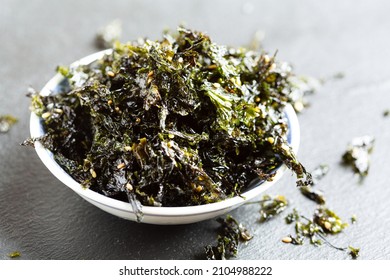 Snack Coréen de Laver d'algues grillées et salées