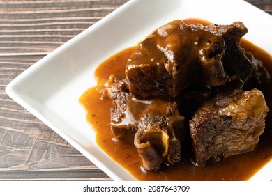 Korean Style Braised Short Ribs.