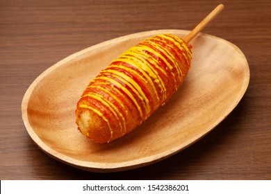 Korean Corn Dog Images Stock Photos Vectors Shutterstock