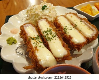 Korean Style Pork Cheese Cutlet