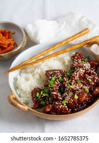 Korean Sweet And Sticky Chicken