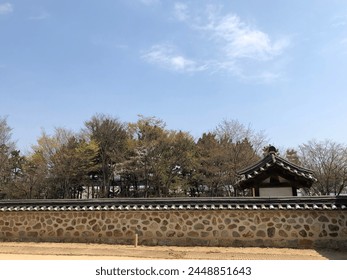 Korean traditional architectural style photos