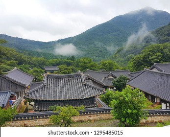 Korean Traditional Architecture, Called Hanok, Haenam County, South Korea