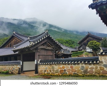 Korean Traditional Architecture, Called Hanok, Haenam County, South Korea