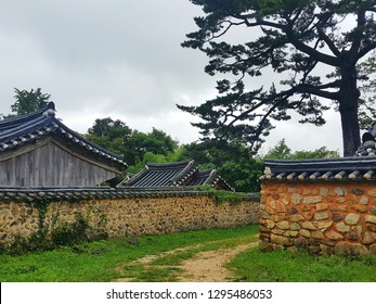 Korean Traditional Architecture, Called Hanok, Haenam County, South Korea