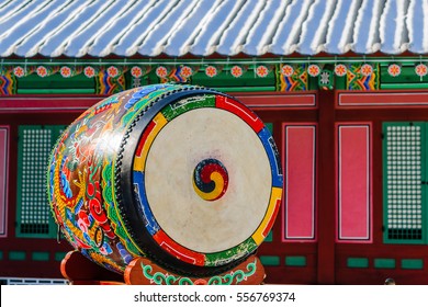 Korean Traditional Drum