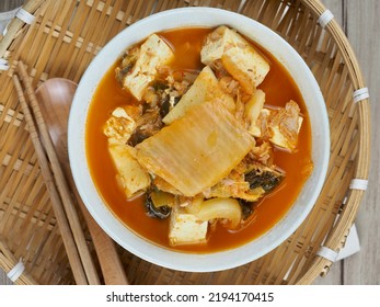 Korean Traditional Food Kimchi Stew