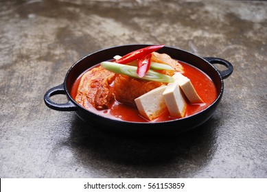 Korean Traditional Food Kimchi Stew, Kimchi Jjigae