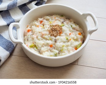 Korean Traditional Food Vegetable Porridge