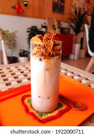 Korea's Cool, Sweet Dalgona Milktea