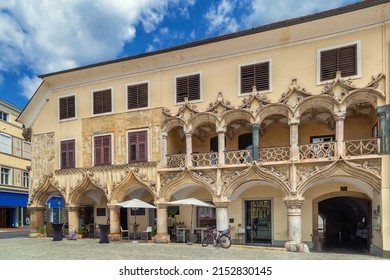 Kornmesser House, Built In The Venetian Style By Pankraz Kornmess In The 15th Century, Bruck An Der Mur, Austria