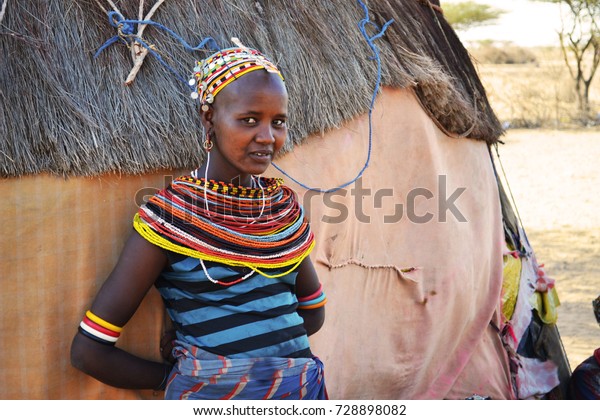Very Young African Tribe Girls