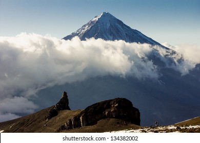 Koryaksky  volcano on the Kamchatka Peninsula, Russia.