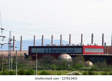 KOSICE - APRIL 25:   U.S. Steel Kosice, S.r.o. In Kosice, Slovakia, On April 22, 2005.  United States Steel's Mill In Kosice Is The Largest In Central Europe.